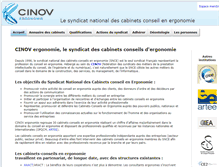 Tablet Screenshot of ergonomie-snce.fr